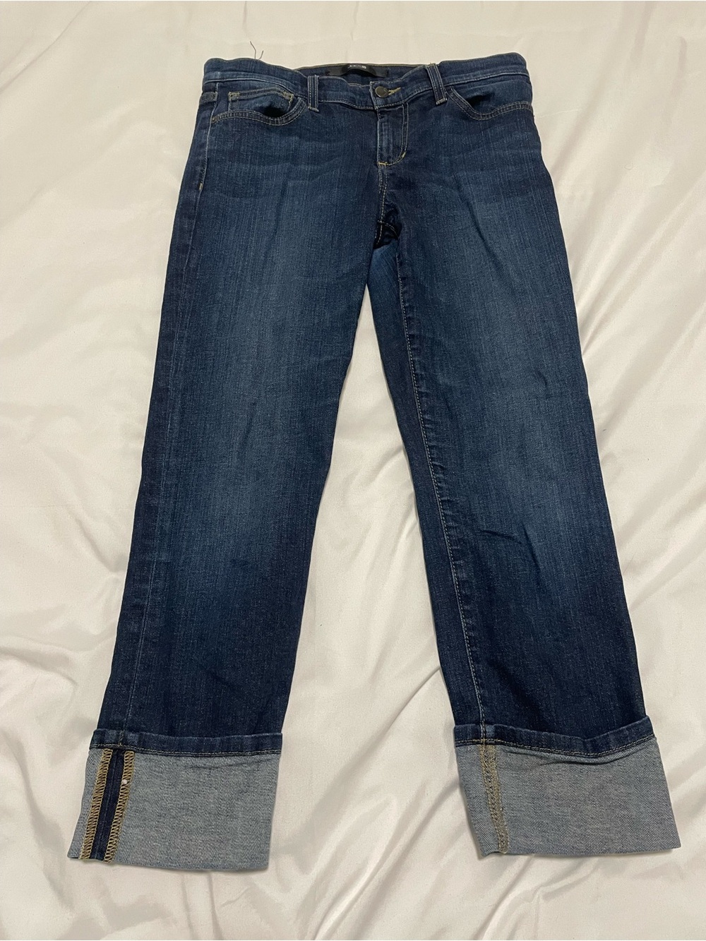 Joe’s Dark Blue Women’s Straight-Leg Jeans Size 29